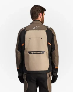 Alpinestars Cusco Drystar® Motorjas Walnut/Aluminum/Black> Motorjassen