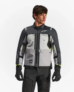Alpinestars Cusco Drystar® Motorjas Ice Gray/Mid Gray/Deep Gray> Motorjassen