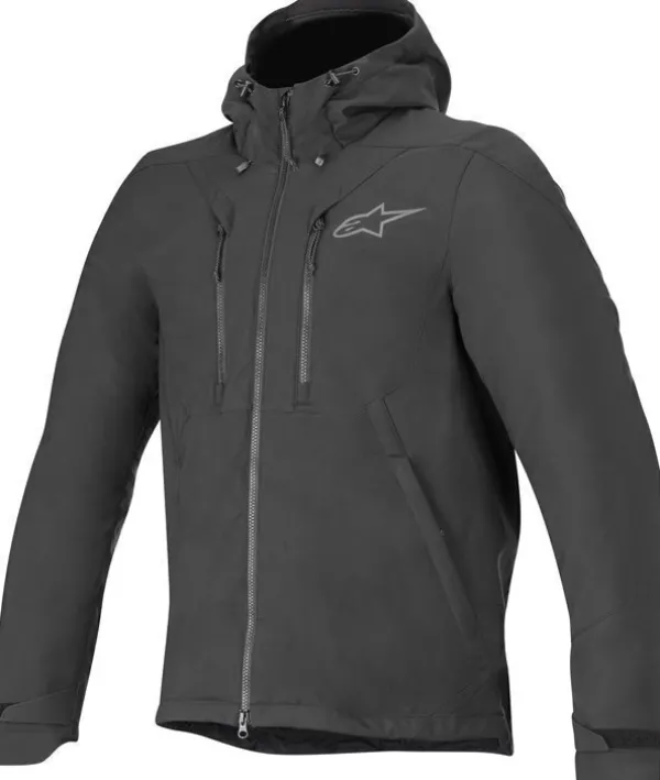 Alpinestars Domino Motorhoodie Black 10> Motorhoodies|Motorjassen