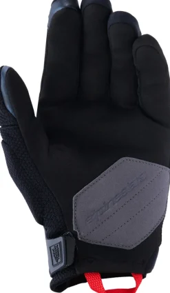 Alpinestars Durack Gloves Black/Deep Gray/Bright Red> Motorhandschoenen