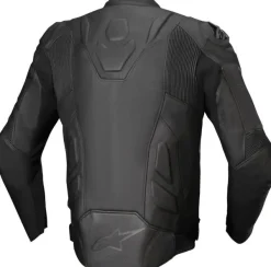 Alpinestars Dusk Motorjas Leather Black 10> Motorjassen