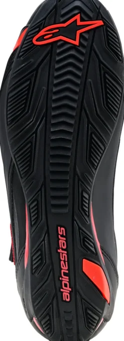 Alpinestars Faster-4 Drystar Shoes Black Rio Red Red Fluo 1557><noscript><img width=