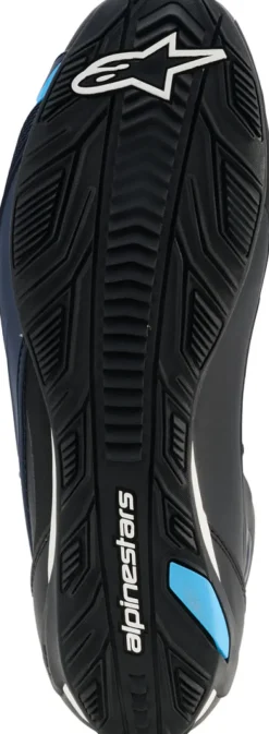 Alpinestars Faster-4 Drystar Shoes Black Night Navy Cyan 1571><noscript><img width=