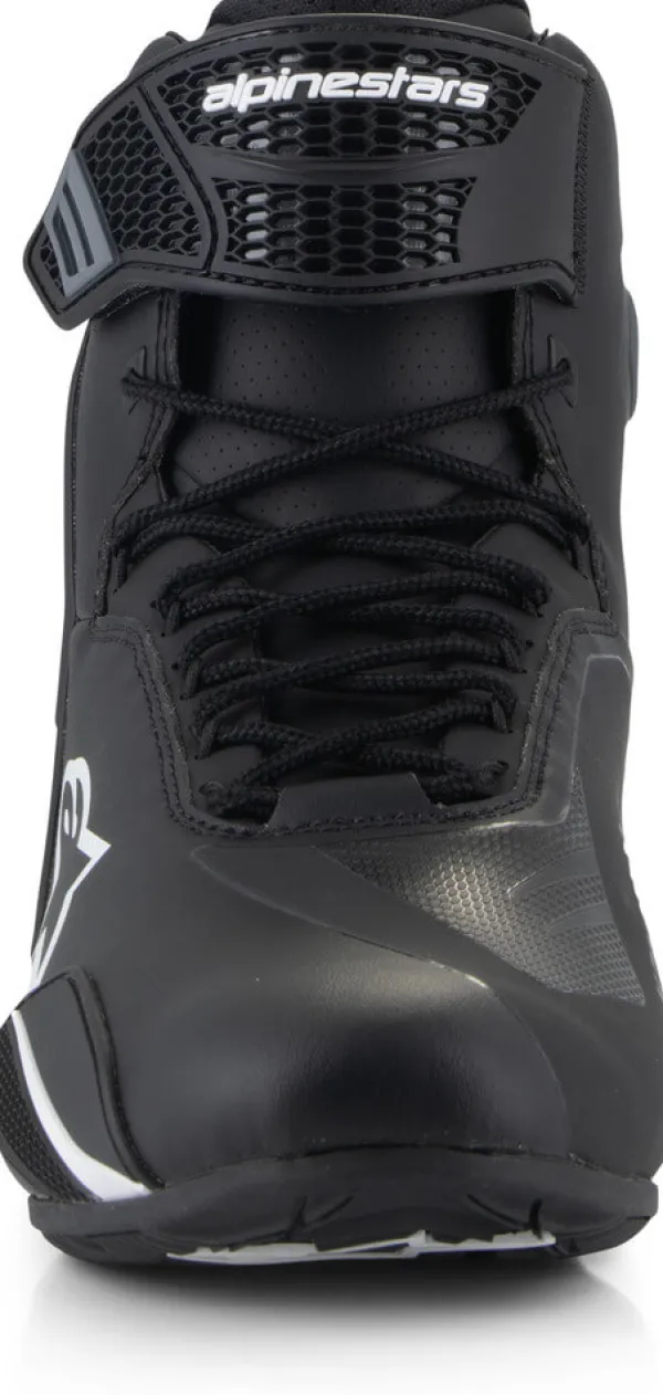 Alpinestars Faster 4 Shoes Black White 12>Heren Heren Motorschoenen|Casual Motorschoenen