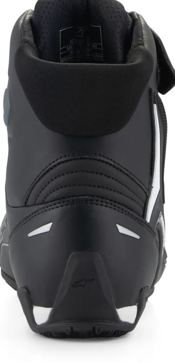 Alpinestars Faster 4 Shoes Black White 12>Heren Heren Motorschoenen|Casual Motorschoenen