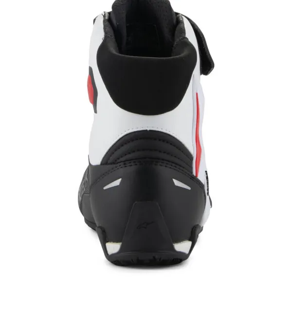 Alpinestars Faster 4 Shoes Black White Red 123>Heren Heren Motorschoenen|Casual Motorschoenen