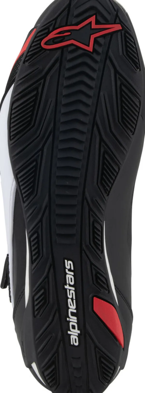 Alpinestars Faster 4 Shoes Black White Red 123>Heren Heren Motorschoenen|Casual Motorschoenen