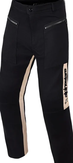 Alpinestars Flex-Ast Canvas Motorbroek Black/Aluminum><noscript><img width=