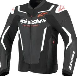 Alpinestars Gp Force V2 Leather Motorjas Black White 12> Motorjassen