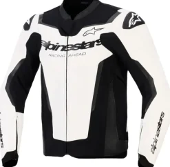 Alpinestars Gp Force V2 Leather Motorjas Jacket White/Black> Motorjassen