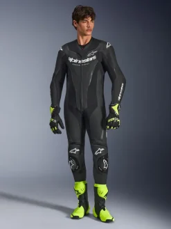 Alpinestars Gp Force V2 Leather Suit 1 Pc Black> Motorpakken