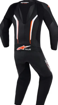 Alpinestars Gp Force V2 Leather Suit 1 Pc Black/White/Red Fluo><noscript><img width=