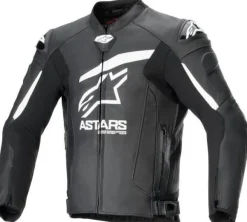 Alpinestars Gp Plus R V4 Airflow Leather Motorjas Black White 12> Motorjassen