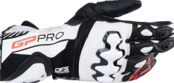 Alpinestars GP Pro R4 Gloves Black White 12> Motorhandschoenen