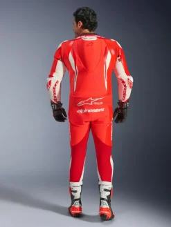 Alpinestars Gp Tech V5 1 Pc Lth Suit Racepak Red Fluo/Bright Red/White><noscript><img width=
