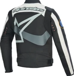 Alpinestars Idles Motorjas Off White Flame Red Black 2053><noscript><img width=