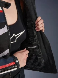 Alpinestars Idles Motorjas Off White Flame Red Black 2053><noscript><img width=