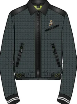 Alpinestars Ignite Air Motorjas Urban Gray Black Blue 9209> Motorjassen