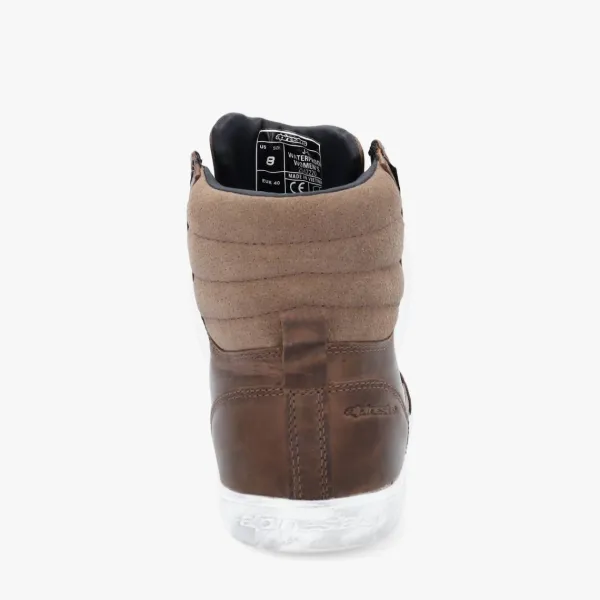 Alpinestars J-6 Waterproof Ladies Shoes Brown 80>DAMES Dames Motorschoenen