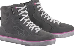 Alpinestars J-6 Waterproof Women'S Shoes Light Gray Fuchsia 9095>Heren Casual Motorschoenen|Heren Motorschoenen