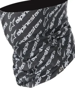 Alpinestars Linear Neck Tube Black/White 12> Nekwarmers En Windcollars