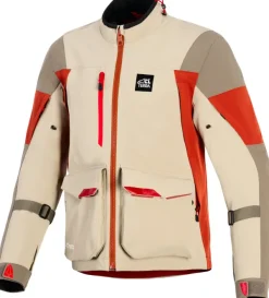 Alpinestars Maxdura Drystar®Xf Laminated Armored Shell Motorjas Aluminum/Walnut/Rust Brown> Motorjassen