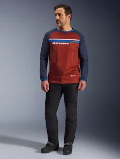 Alpinestars Maxdura Dual Jersey Rust Brown/Mood Indigo> Motor Merchandise