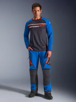 Alpinestars Maxdura Dual Jersey Deep Gray/Royal Blue> Motor Merchandise