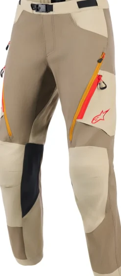 Alpinestars Maxdura Dual Motorbroek Walnut/Aluminum> Motorbroeken