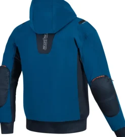 Alpinestars Moblast Waterproof Motorjas Dark Petrol/Dark Navy> Motorjassen