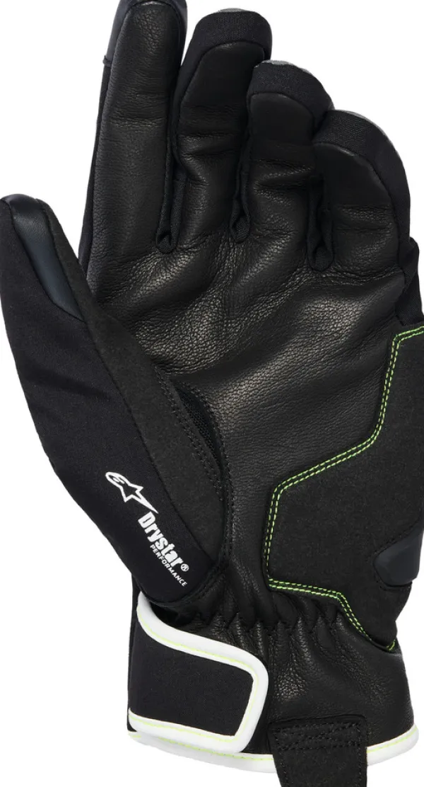 Alpinestars Moblast Wp Gloves Fur Gray Black Sulphur Yellow 9352> Motorhandschoenen