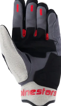 Alpinestars Mogress Airflow Gloves Black/Flame Red/Ecru> Motorhandschoenen