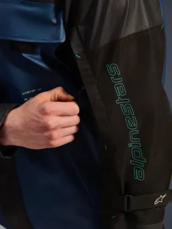 Alpinestars Mospher Waterproof Motorjas Black/Dark Petrol><noscript><img width=