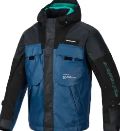 Alpinestars Mospher Waterproof Motorjas Black/Dark Petrol><noscript><img width=