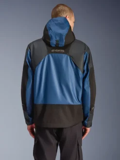 Alpinestars Mospher Waterproof Motorjas Black/Dark Petrol><noscript><img width=