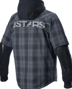 Alpinestars Mo.St.Eq Tartan Motorhoodie Tar/Gray/Black> Motorhoodies|Motorjassen
