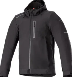 Alpinestars Neo Waterproof Motorhoodie Black Black 1100> Motorhoodies|Motorjassen