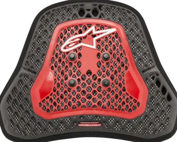 Alpinestars Nucleon Kr-Cell Cis Protector Transparent Smoke Red 003> Rugprotectoren