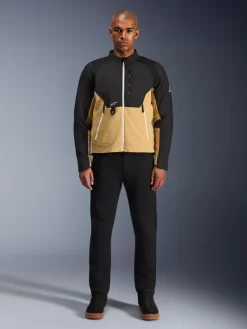 Alpinestars Provoke Motorjas Black/Camel> Motorjassen