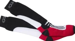 Alpinestars Racing Road Socks Black/Red 30> Motorsokken
