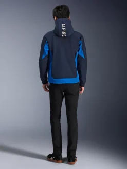 Alpinestars Radium Tech Motorhoodie Night Navy/Royal Blue> Motorhoodies|Motorjassen