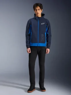 Alpinestars Radium Tech Motorhoodie Night Navy/Royal Blue><noscript><img width=