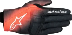 Alpinestars Reef V2 Gloves Black Red Fluo White 1321> Motorhandschoenen
