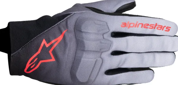 Alpinestars Reef Women'S V2 Gloves Gray/Black/Pink Fluo 9259> Motorhandschoenen