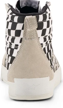 Alpinestars Ride-63 Canvas Sneaker White/Black/Chess>Heren Heren Motorschoenen