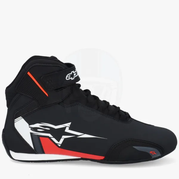 Alpinestars Sektor Shoes Red Fluo 1231>Heren Heren Motorschoenen