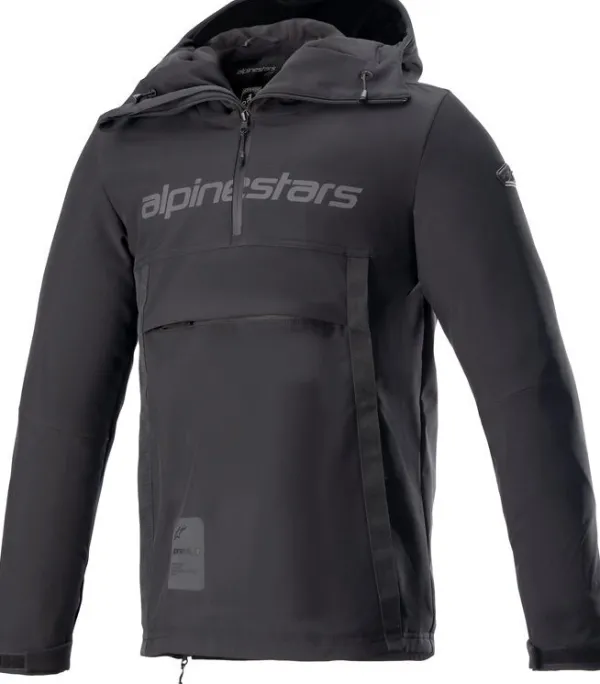 Alpinestars Sherpa Motorhoodie Black Reflex 1119> Motorhoodies|Motorjassen
