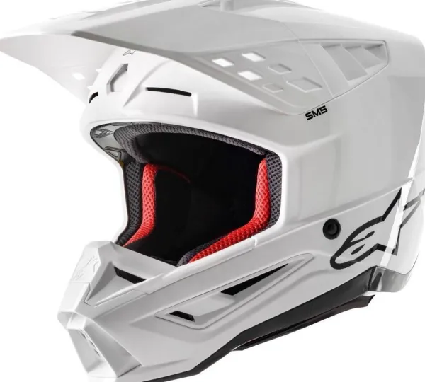 Alpinestars S-M5 White Glossy 2180> Crosshelmen