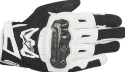 Alpinestars Smx-2 Air Carbon V2 Gloves Black White 12> Motorhandschoenen