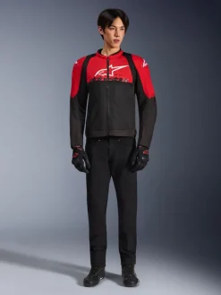 Alpinestars Smx Air Motorjas Black/Bright Red/White> Motorjassen